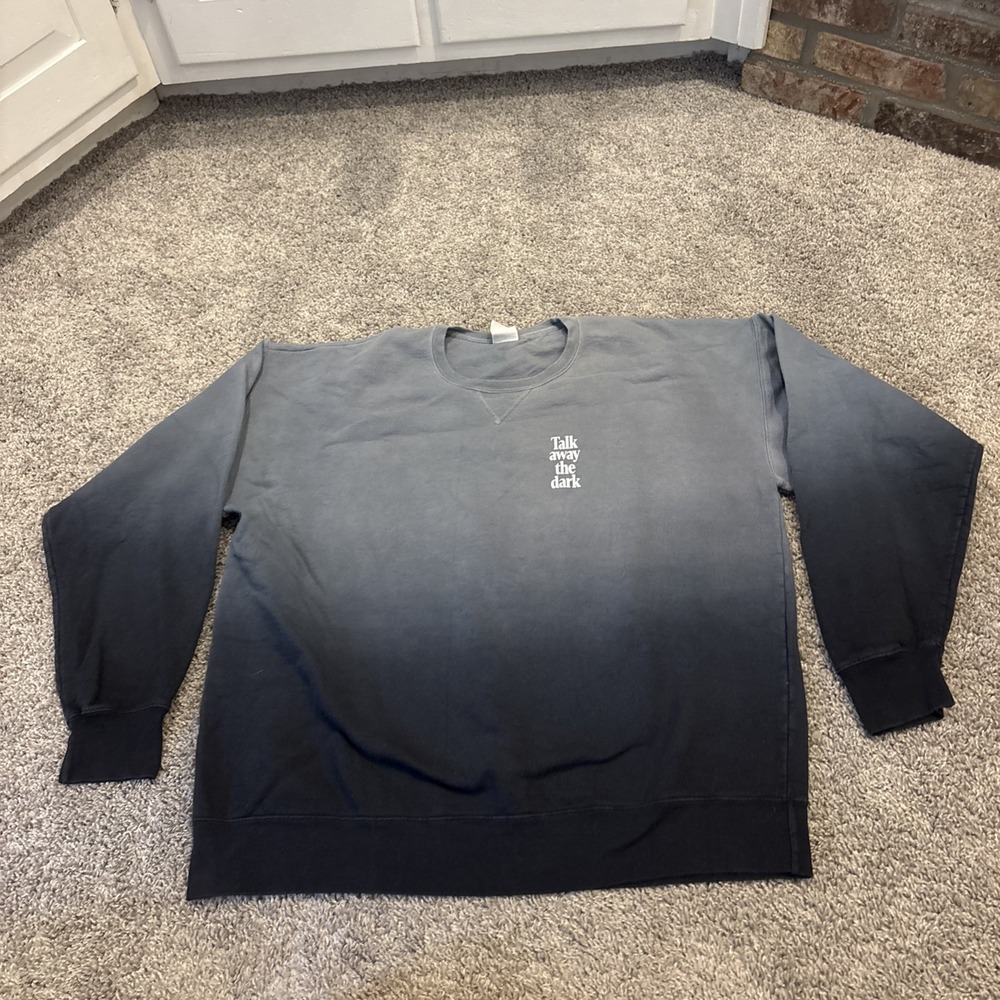 #Talk The Dark Away Talking Is The First Step To Preventing Suicide Sweatshirt